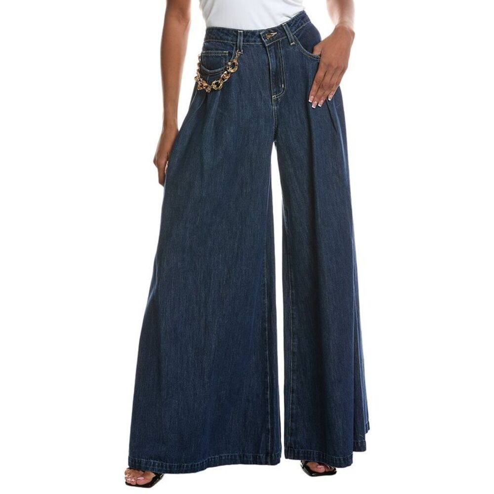 L’Agence Womens  Chayse High-Rise Super Wide Leg